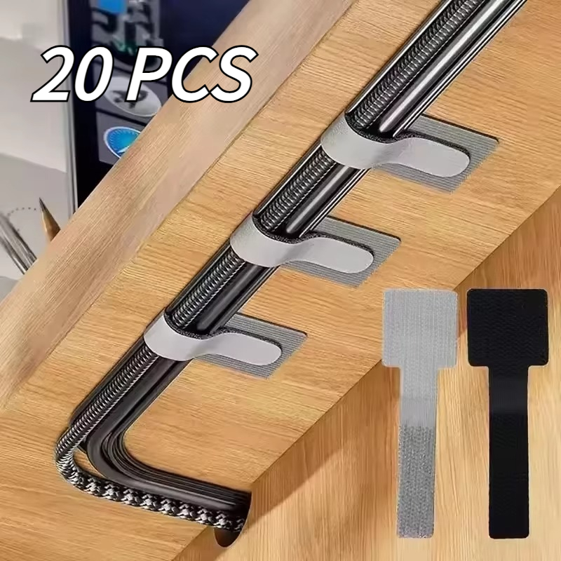 Desk Organizer - Reusable Cable Ties New Fastening Wire
