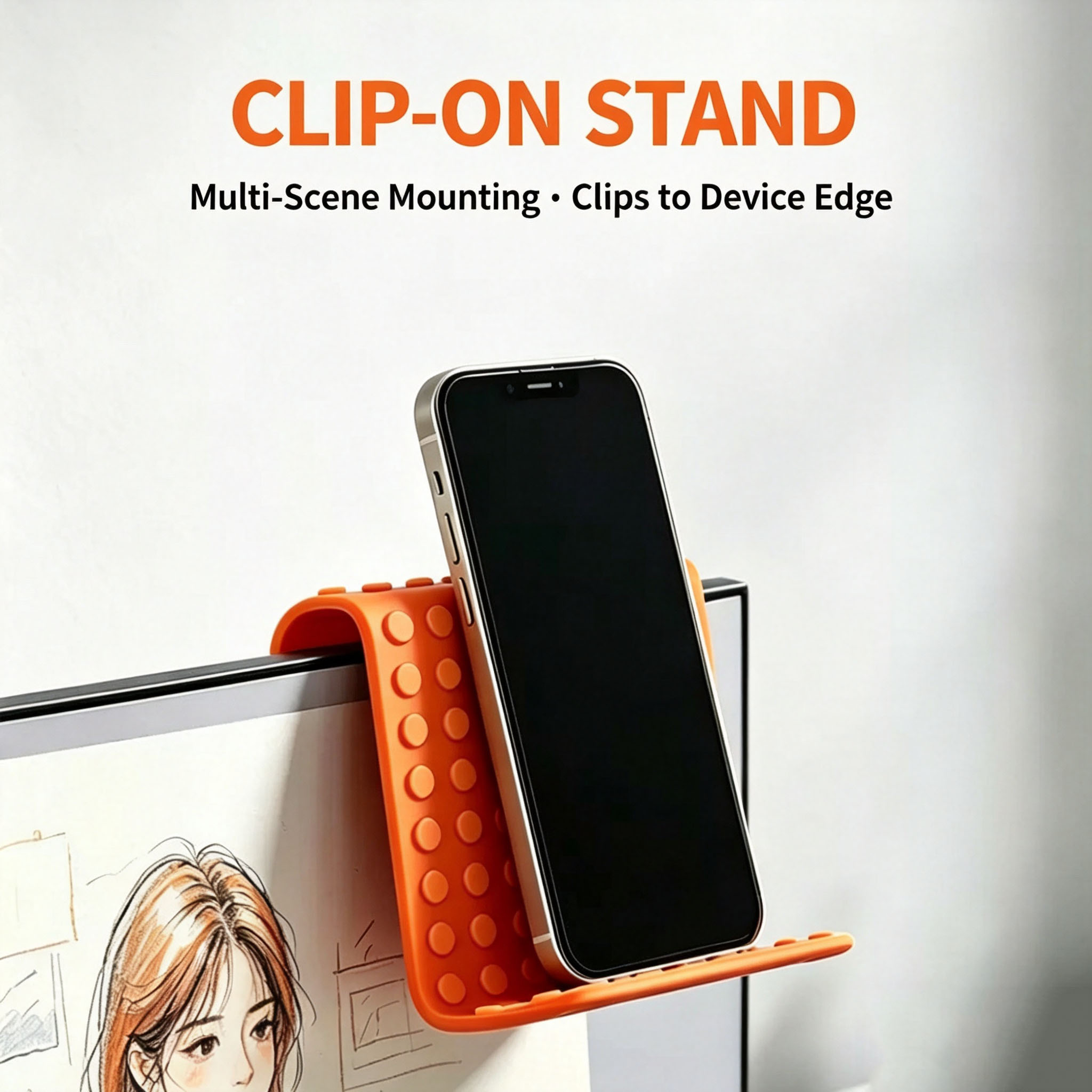 Portable Universal Phone Stand - Standing Desk ulasan dan harga