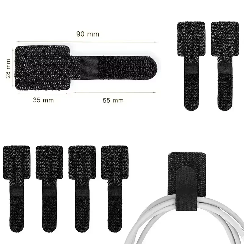 Reusable Cable Ties New Fasten - Desk Organizer ulasan dan harga