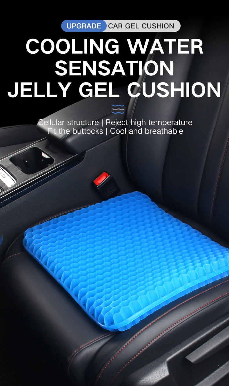 Honeycomb Gel Seat Cushion Coo - Office Chair Cushion ulasan dan harga