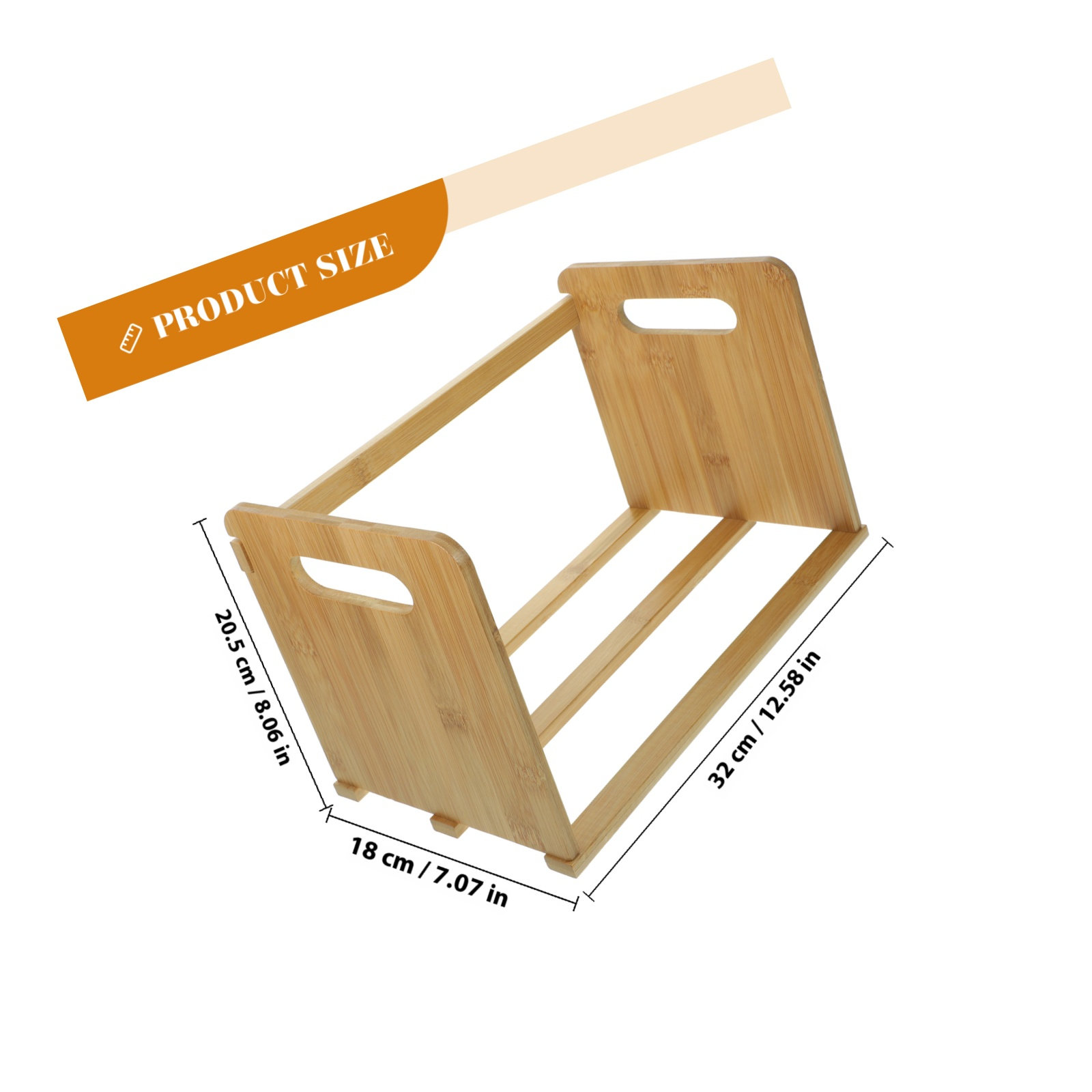 Wooden Desktop Bookshelf Vinyl - Bookshelf ulasan dan harga