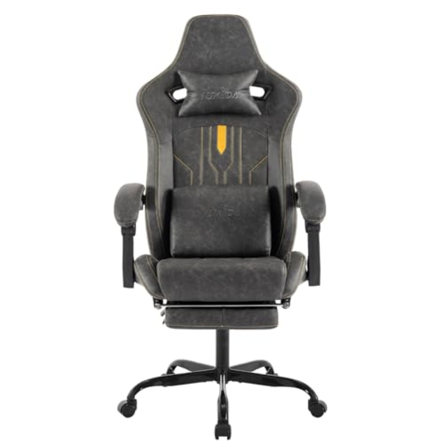 Gaming chair with footrest for - Office Chair Cushion ulasan dan harga