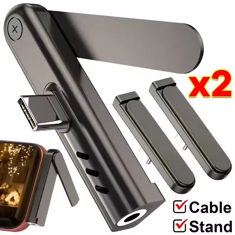 2/1PCS Portable USB C To 3.5mm - Standing Desk ulasan dan harga
