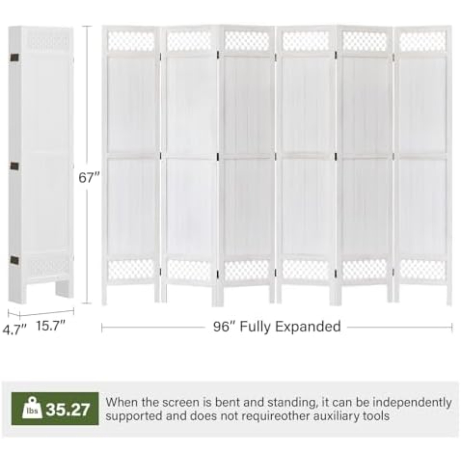 Privacy Screen Room Divider Pa - Partition Screen Divider ulasan dan harga