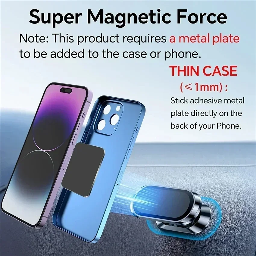360° Magnetic Car Phone Holder - Mobile Pedestal Cabinet ulasan dan harga