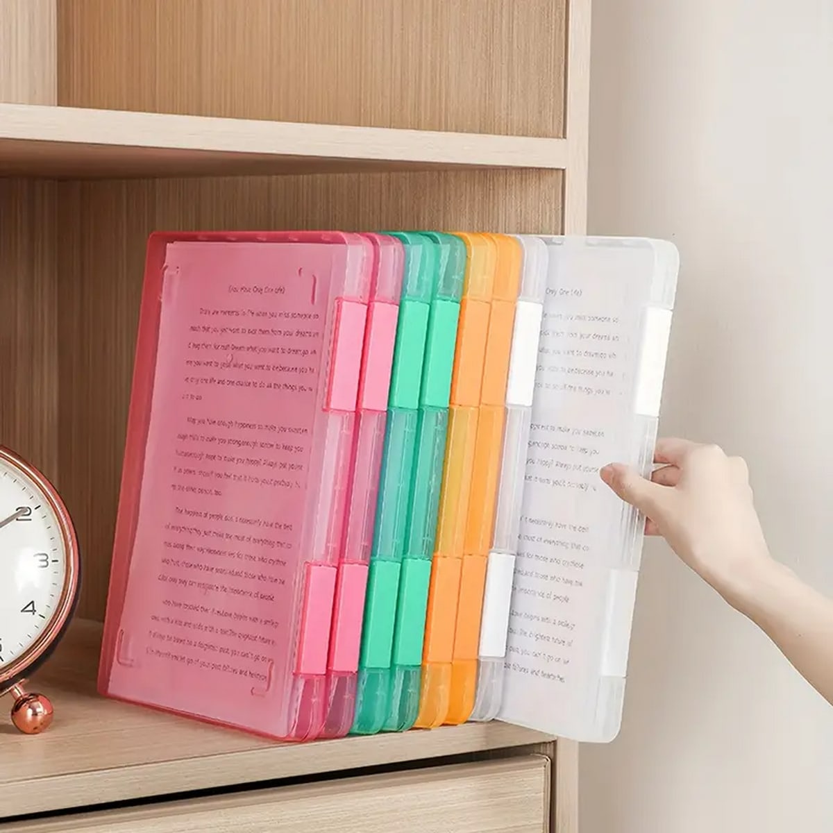 1pc Multi-layer Portable File  - File Cabinet ulasan dan harga