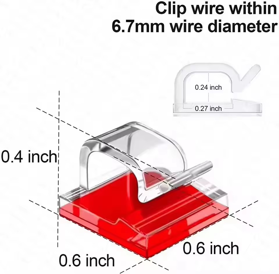 10/20/50PCS Cable Organizer Cl - Desk Organizer ulasan dan harga