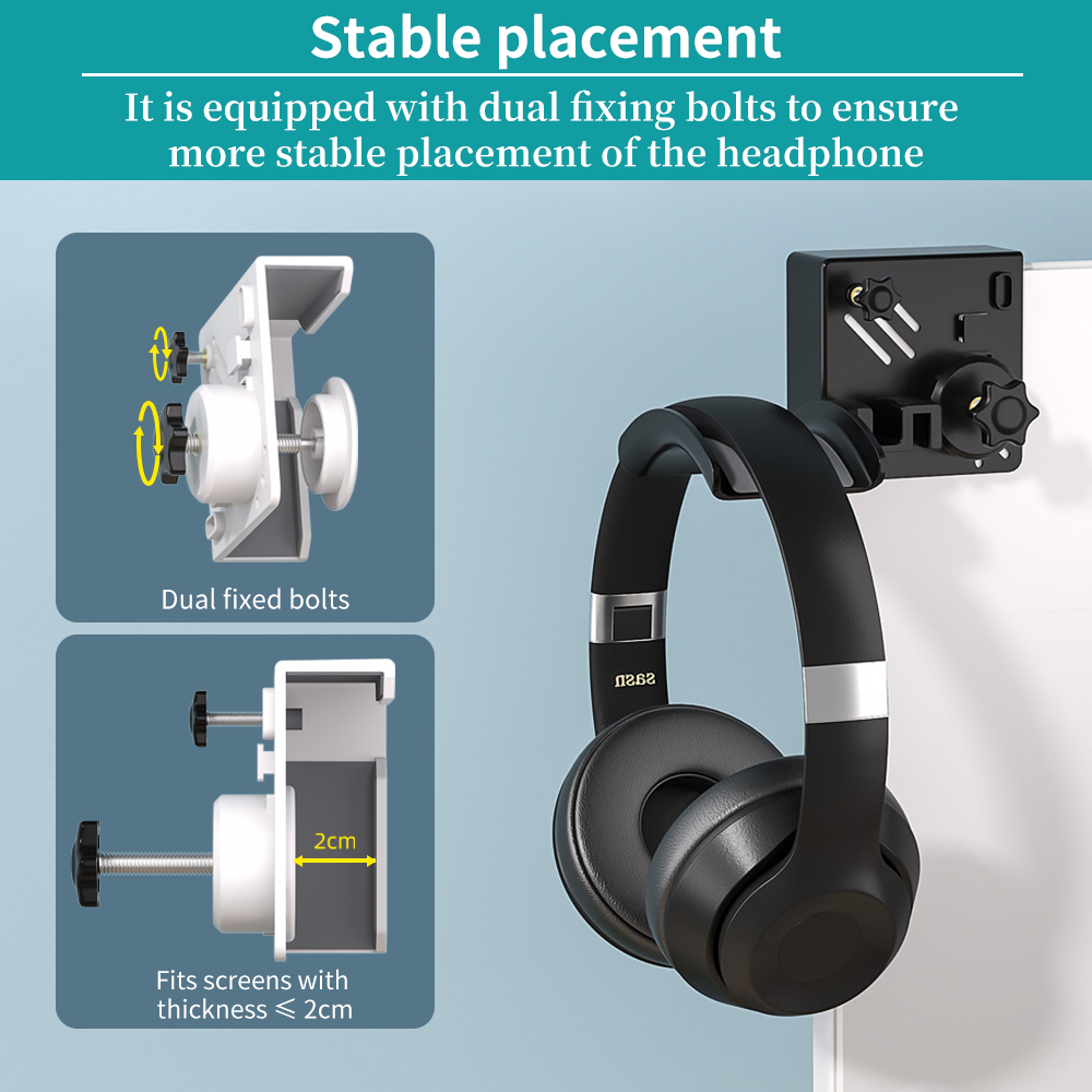 Monitor Headphone Stand Plasti - Monitor Stand ulasan dan harga